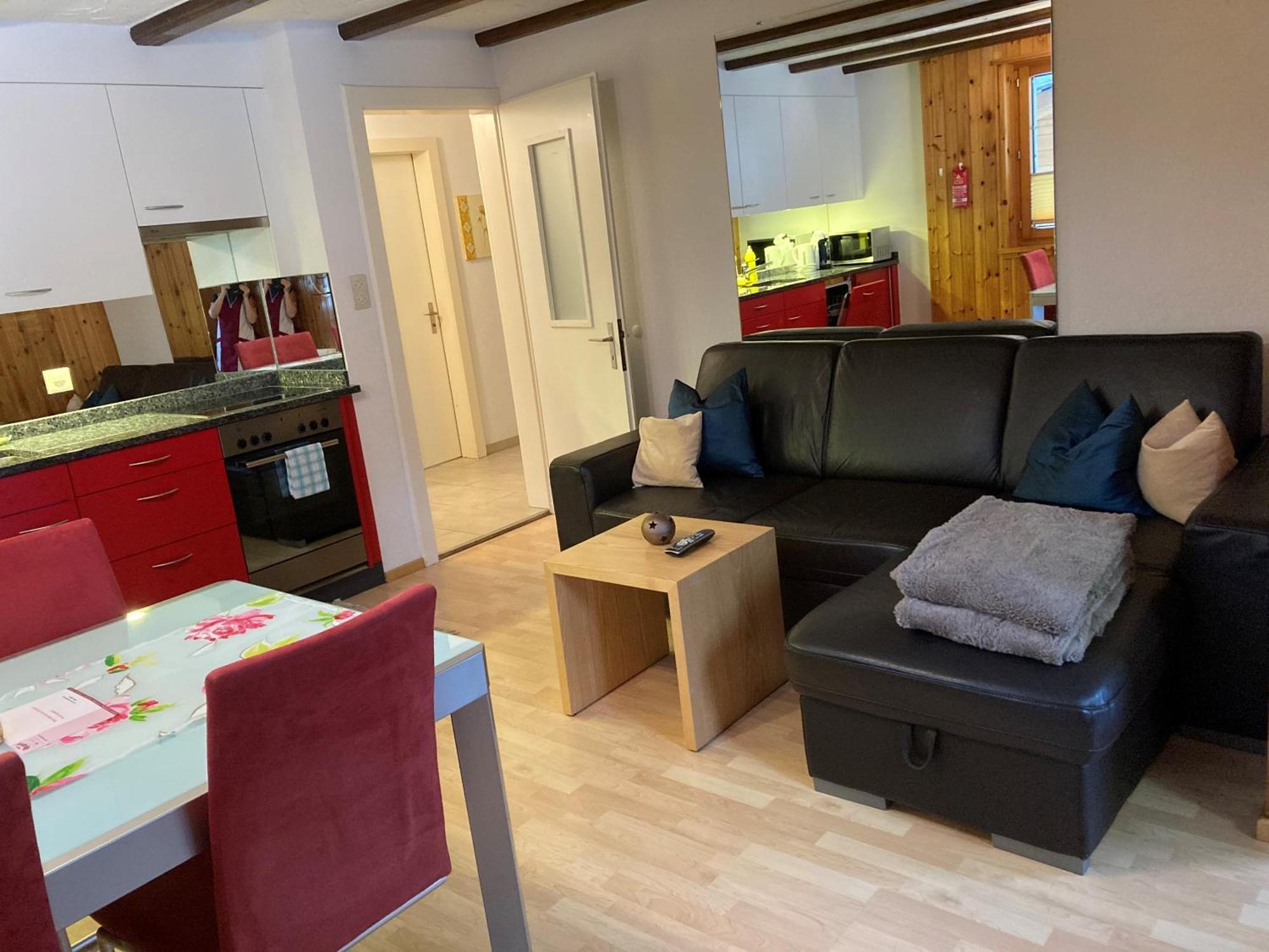 Apartmán Haus Alpenperle Saas-Almagell Pokoj fotografie