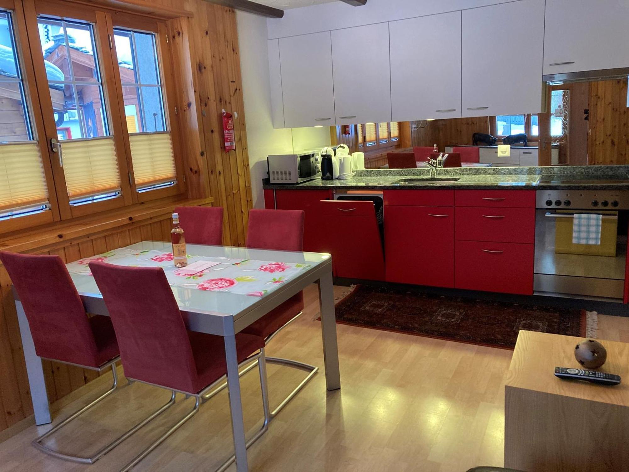 Apartmán Haus Alpenperle Saas-Almagell Pokoj fotografie