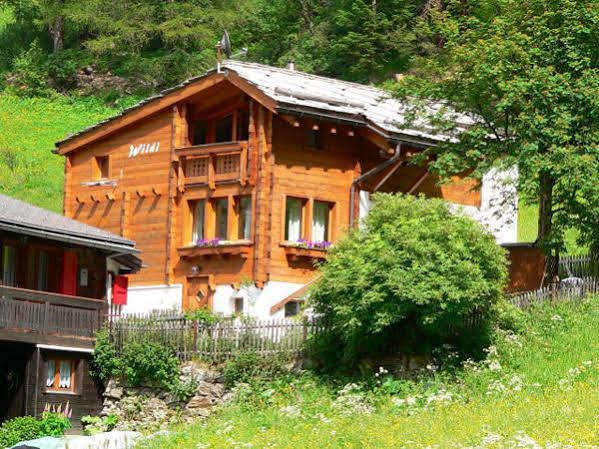 Apartmán Haus Alpenperle Saas-Almagell Exteriér fotografie