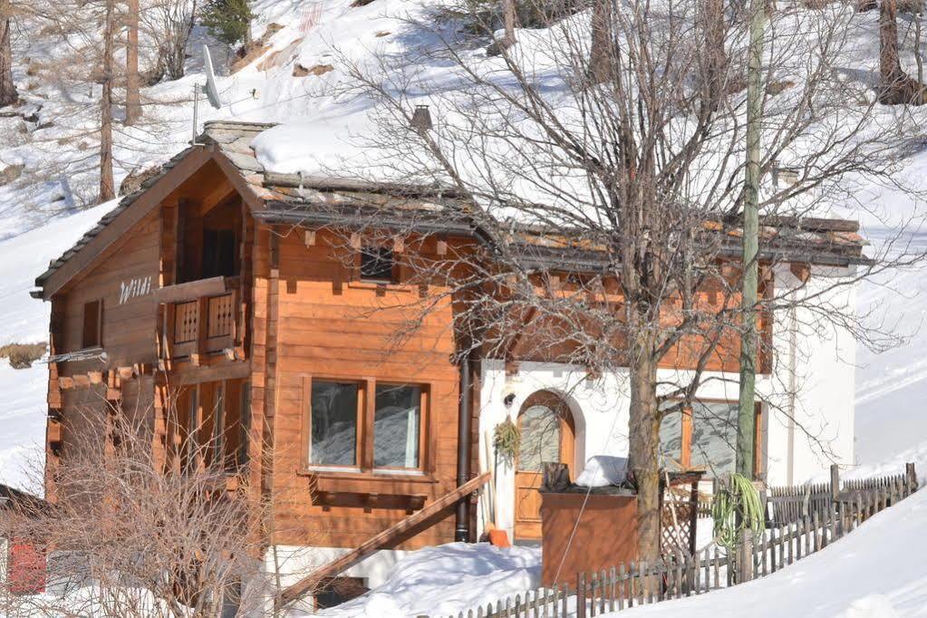 Apartmán Haus Alpenperle Saas-Almagell Exteriér fotografie