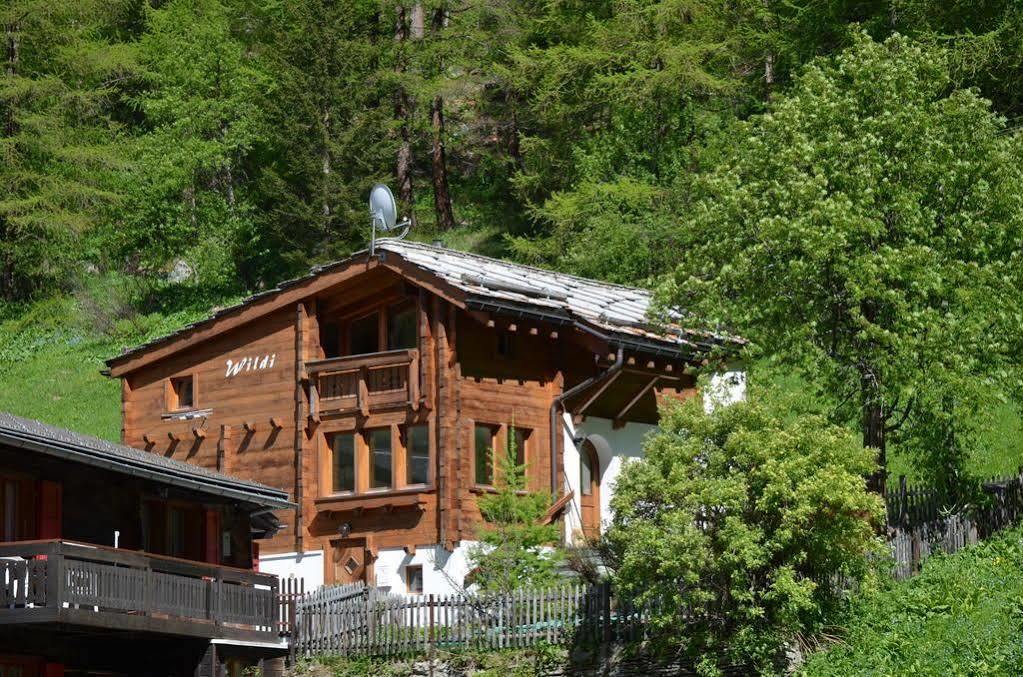 Apartmán Haus Alpenperle Saas-Almagell Exteriér fotografie