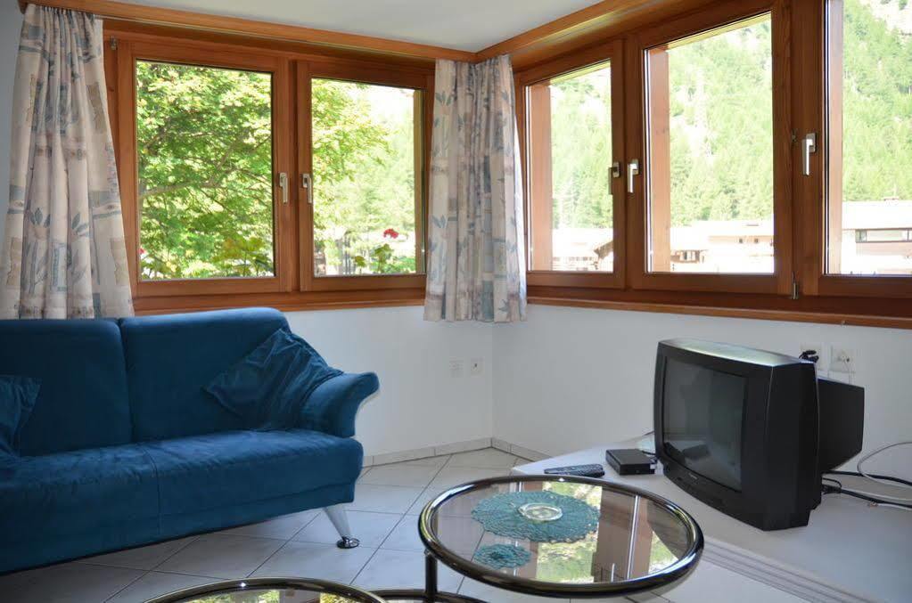 Apartmán Haus Alpenperle Saas-Almagell Exteriér fotografie