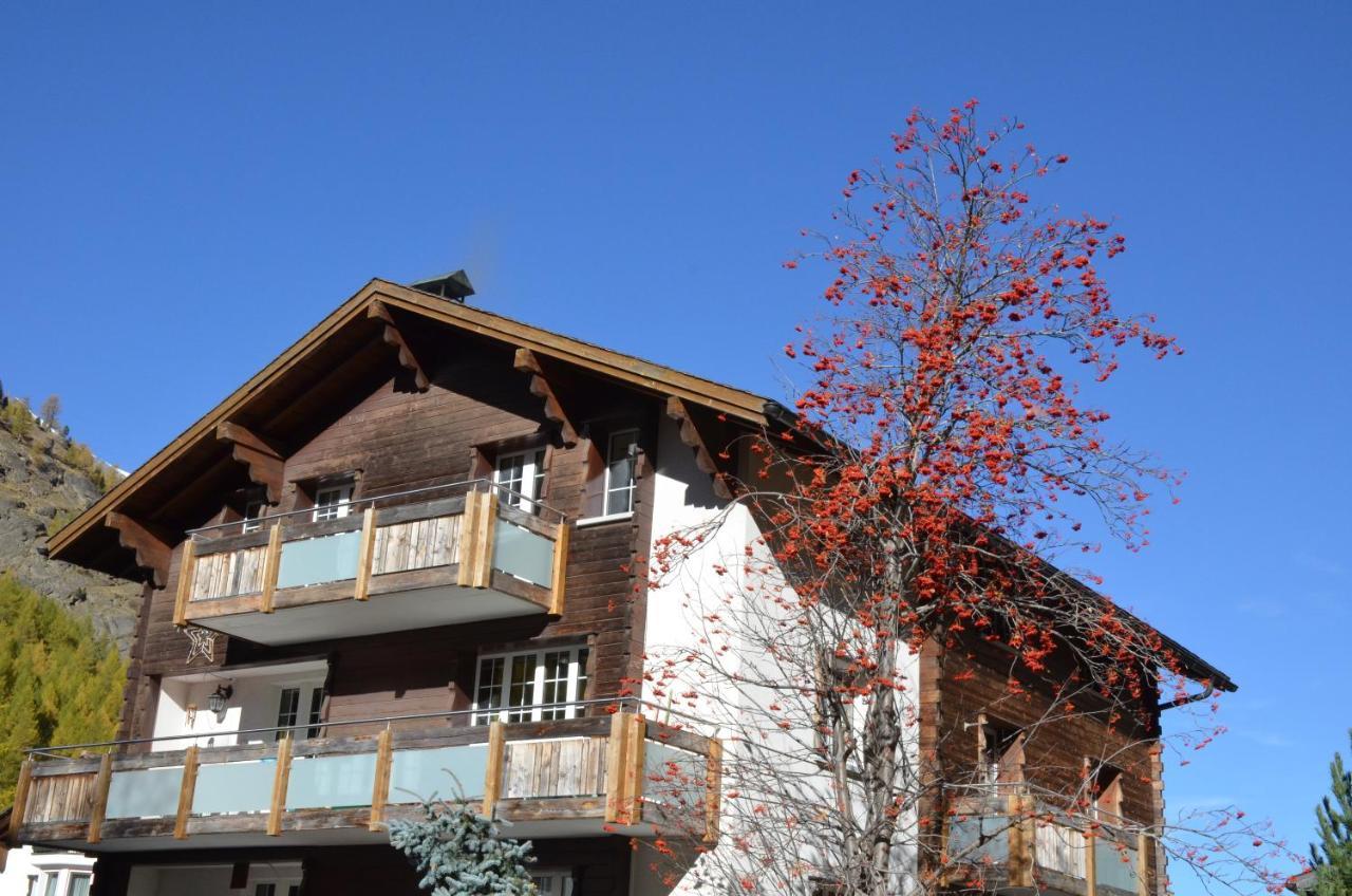 Apartmán Haus Alpenperle Saas-Almagell Exteriér fotografie
